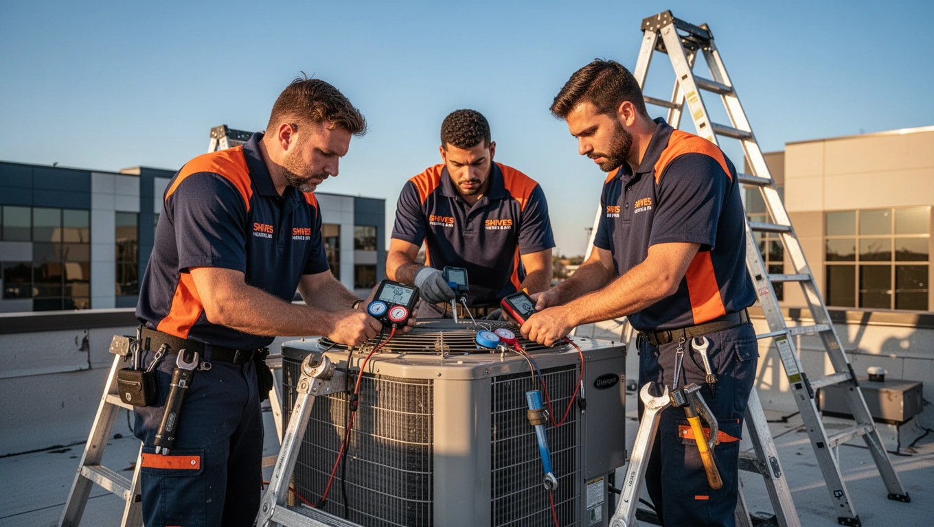 Shives Heating & Air — Hvac services