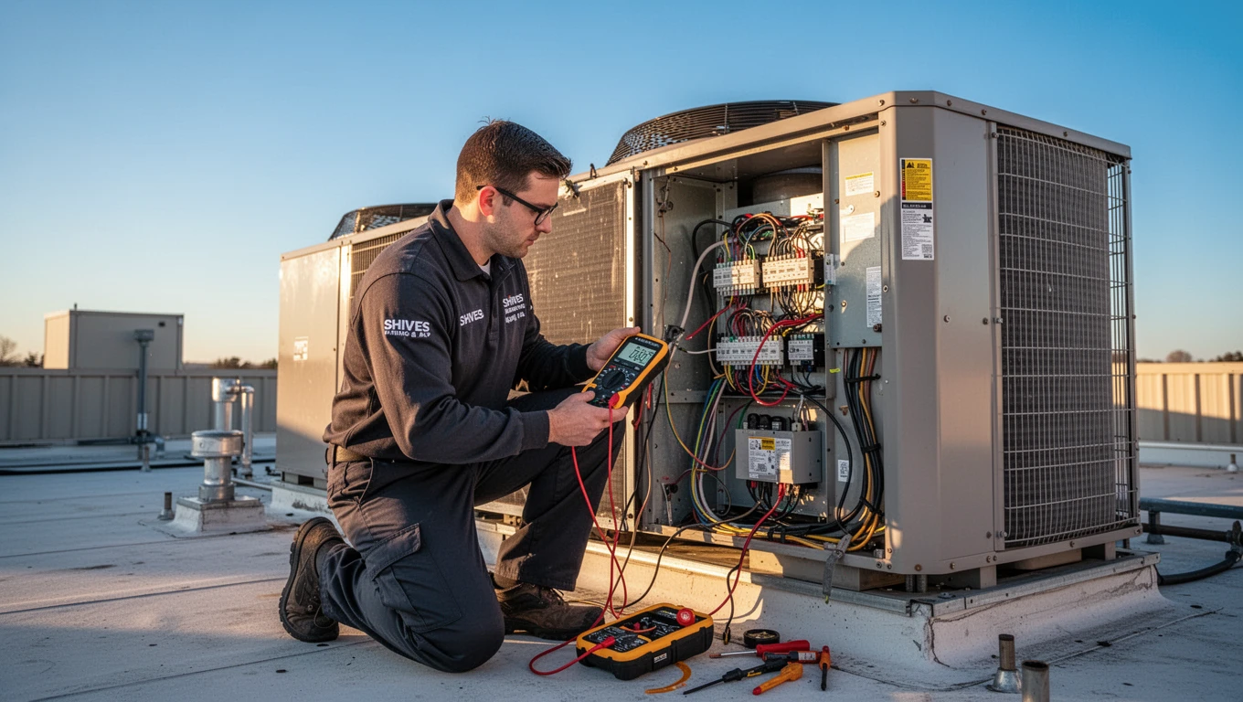 Commercial Rooftop Unit Repair