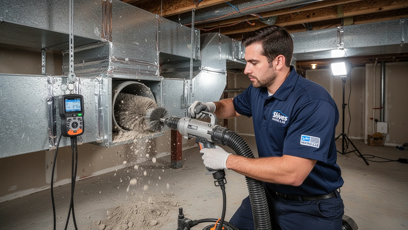 Air Duct Cleaning & Sealing